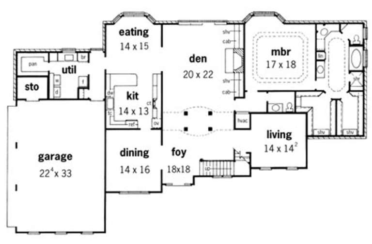 House Plan House Plan #15378 Drawing 1