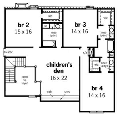 Floorplan 2 for House Plan #9035-00133