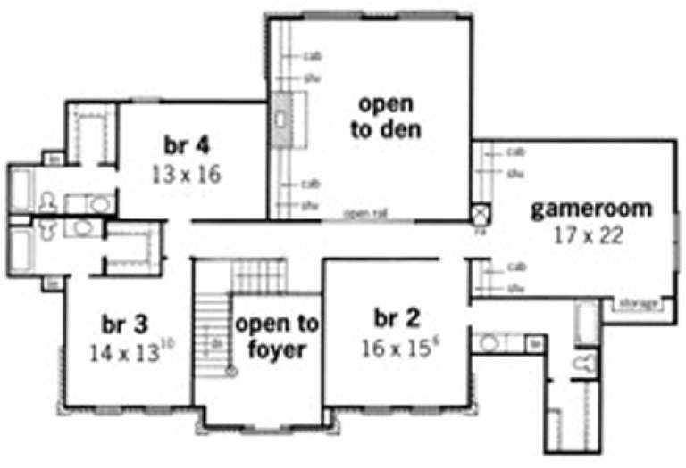 House Plan House Plan #15382 Drawing 2