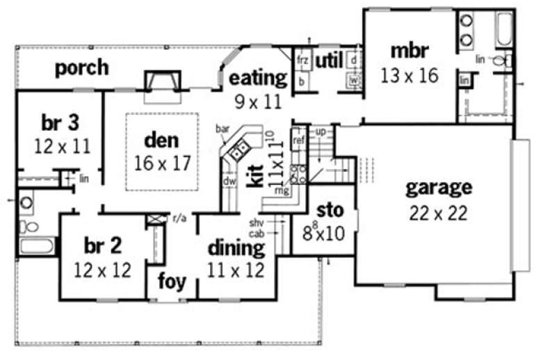 House Plan House Plan #15386 Drawing 1