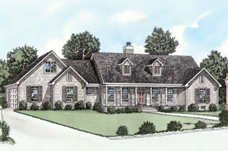 Country House Plan #9035-00139 Elevation Photo