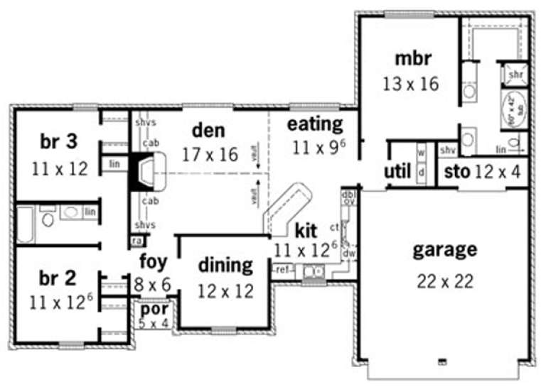 House Plan House Plan #15388 Drawing 1