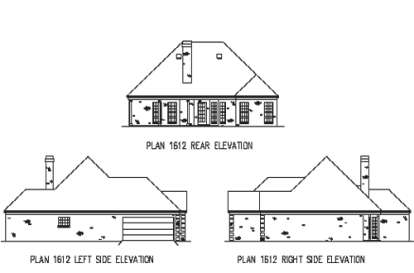 European House Plan #9035-00143 Elevation Photo