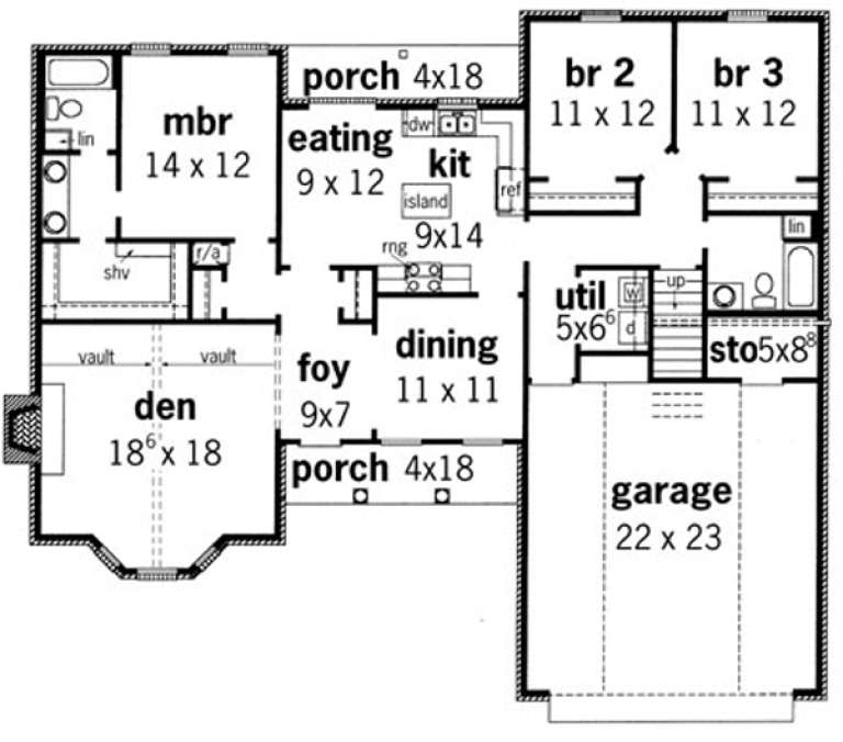House Plan House Plan #15396 Drawing 1