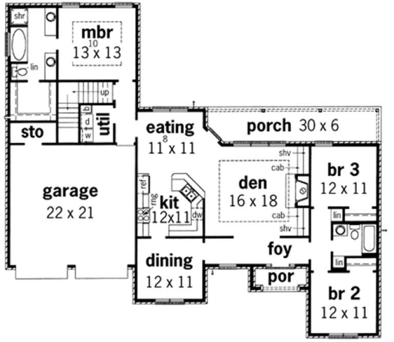 House Plan House Plan #15397 Drawing 1