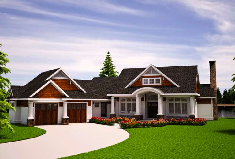 Country House Plan #7806-00010 Elevation Photo
