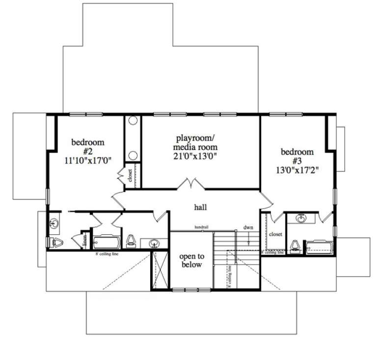House Plan House Plan #15402 Drawing 2