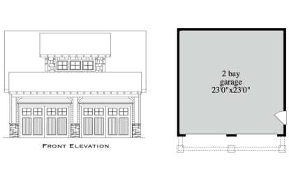 Cottage House Plan #957-00055 Additional Photo