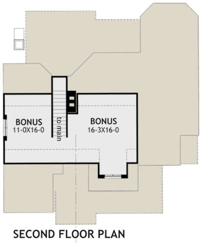 Second Floor for House Plan #9401-00003