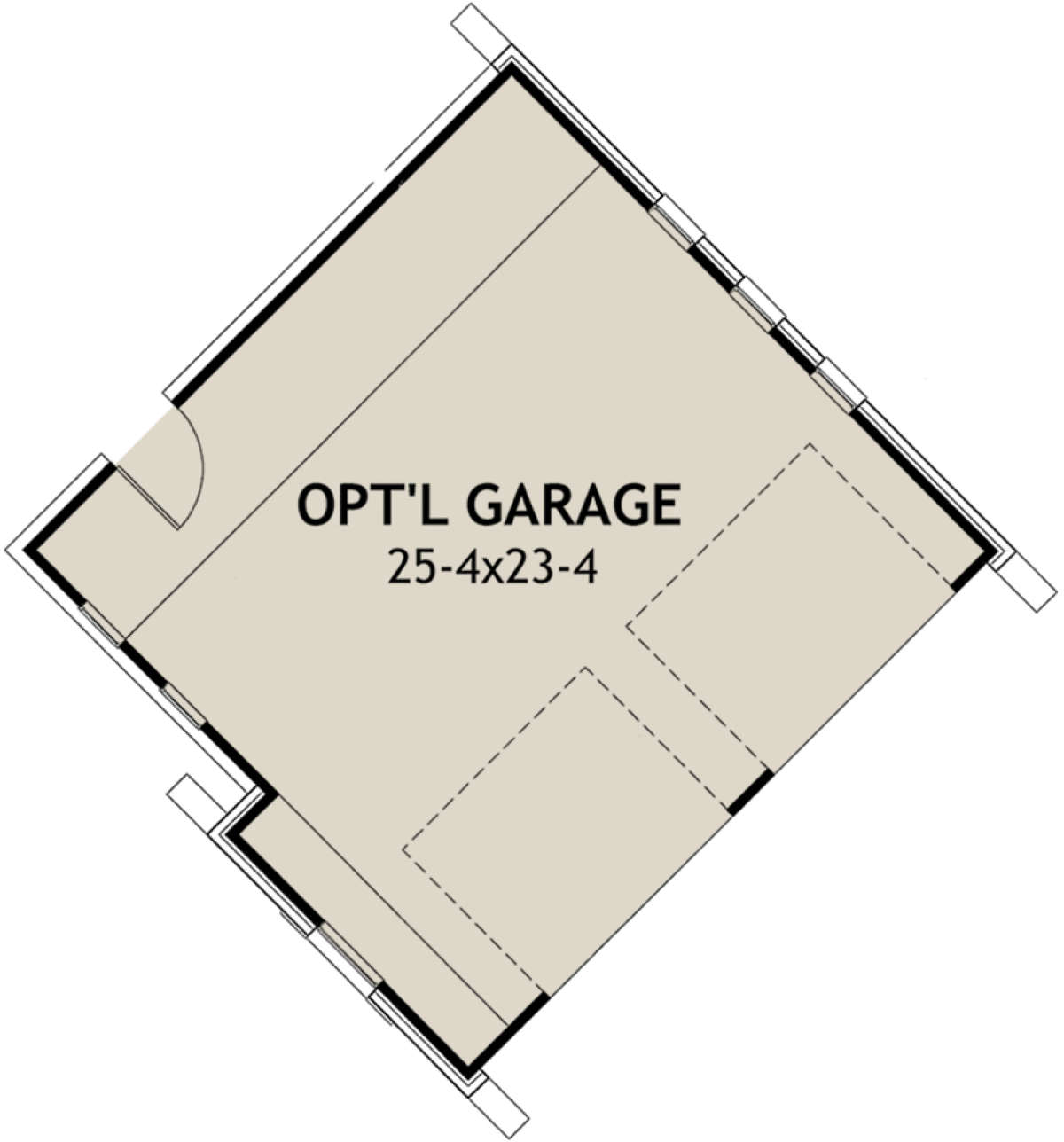 Detached Garage for House Plan #9401-00003