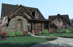 Cottage House Plan #9401-00004 Elevation Photo