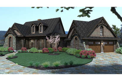 Cottage House Plan #9401-00004 Elevation Photo