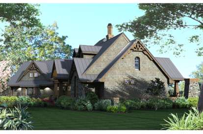 European House Plan #9401-00005 Elevation Photo