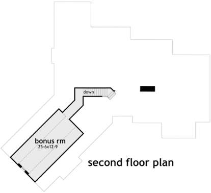 Bonus Room for House Plan #9401-00005