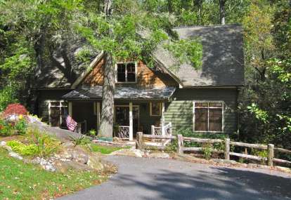 Lake Front House Plan #5458-00056 Elevation Photo