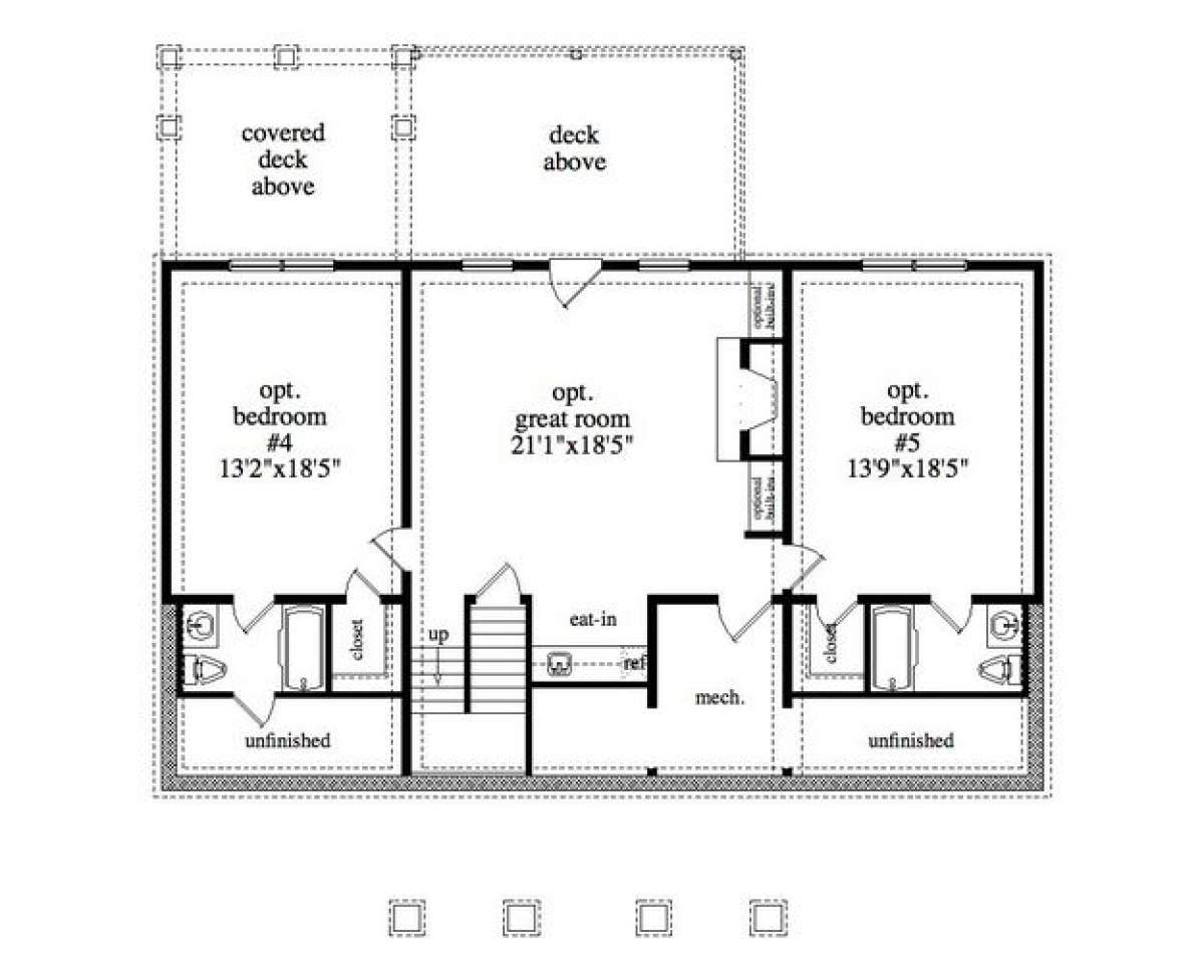 Basement for House Plan #957-00056