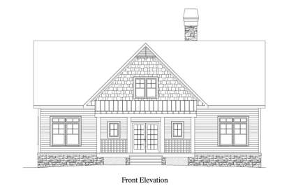 Lake Front House Plan #957-00056 Additional Photo