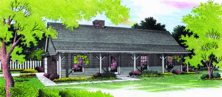 House Plan House Plan #1541 Front Elevation