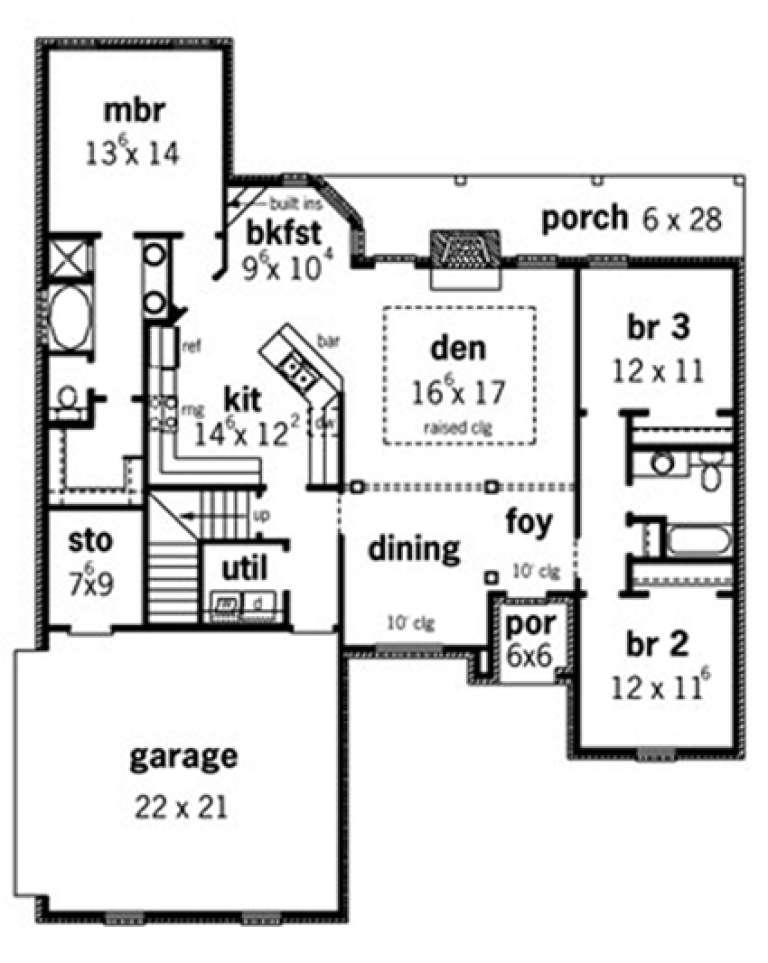 House Plan House Plan #15412 Drawing 1