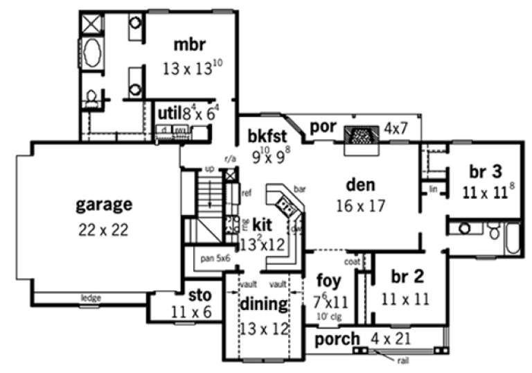 House Plan House Plan #15414 Drawing 1