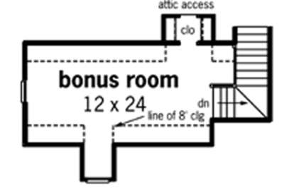 Floorplan 2 for House Plan #9035-00155