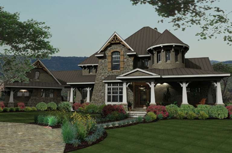 House Plan House Plan #15418 Front Elevation