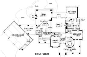 Main Floor for House Plan #9401-00006