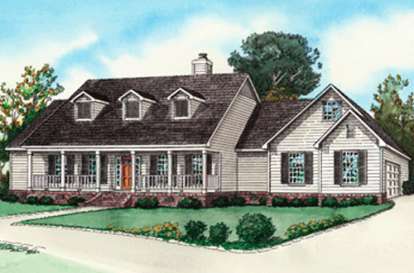 3 Bed, 2 Bath, 1672 Square Foot House Plan - #9035-00159