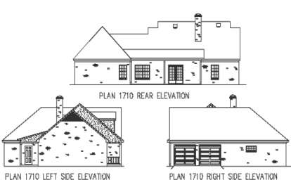 Southern House Plan #9035-00169 Elevation Photo