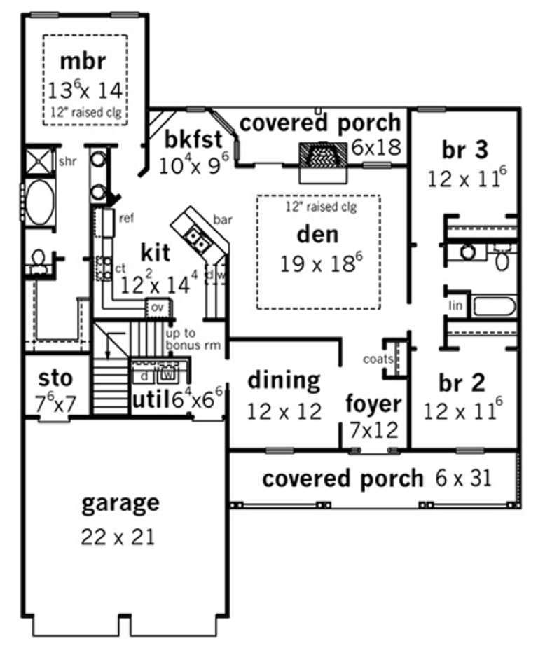 House Plan House Plan #15437 Drawing 1