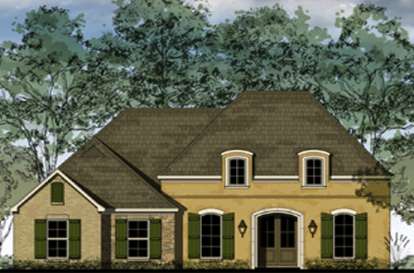 French Country House Plan #9035-00178 Elevation Photo
