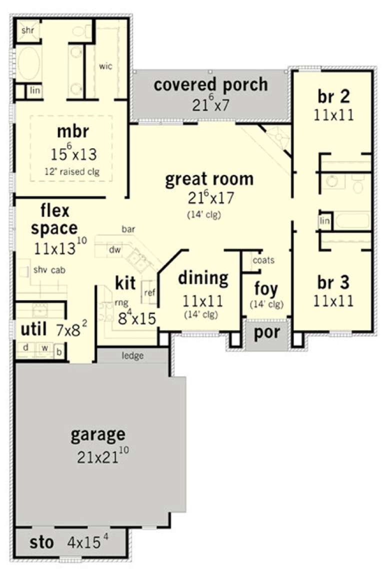House Plan House Plan #15440 Drawing 1