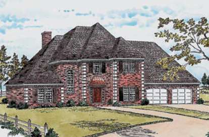 Traditional House Plan #9035-00188 Elevation Photo