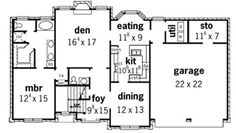House Plan House Plan #15449 Drawing 1