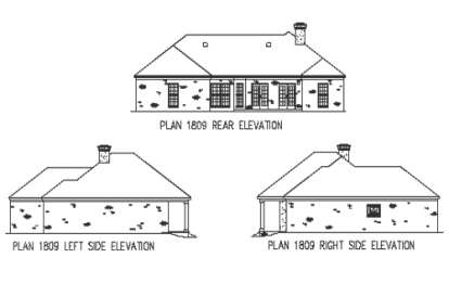 Traditional House Plan #9035-00189 Elevation Photo