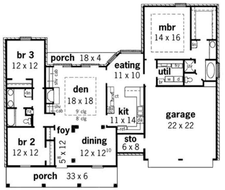 House Plan House Plan #15450 Drawing 1