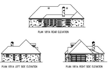 Georgian House Plan #9035-00191 Elevation Photo