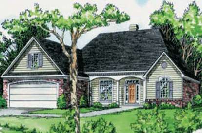 Country House Plan #9035-00196 Elevation Photo
