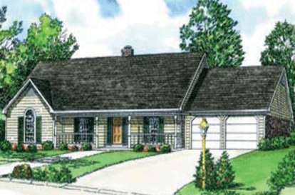 Country House Plan #9035-00197 Elevation Photo