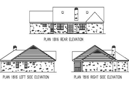 Country House Plan #9035-00197 Elevation Photo