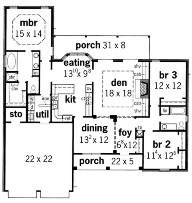 House Plan House Plan #15459 Drawing 1
