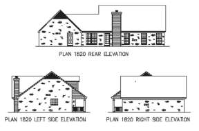 Farmhouse House Plan #9035-00201 Elevation Photo