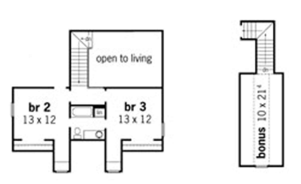 Floorplan 2 for House Plan #9035-00201