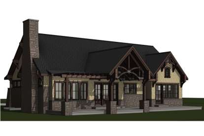 Mountain House Plan #7806-00012 Elevation Photo