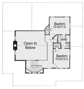 Second Floor for House Plan #9401-00008