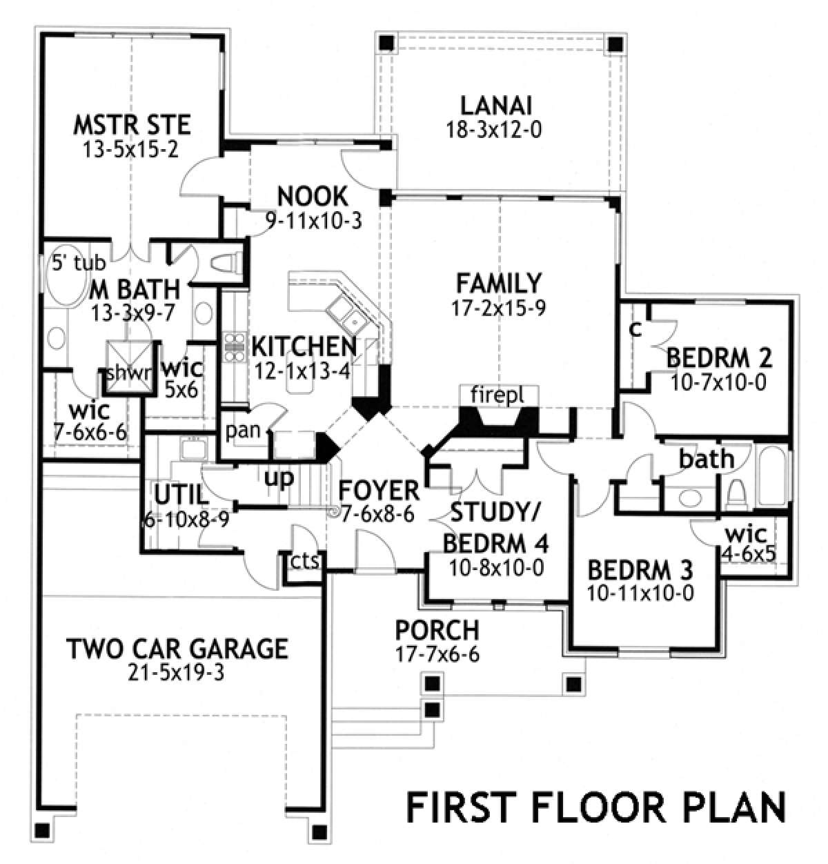 Main Floor for House Plan #9401-00010