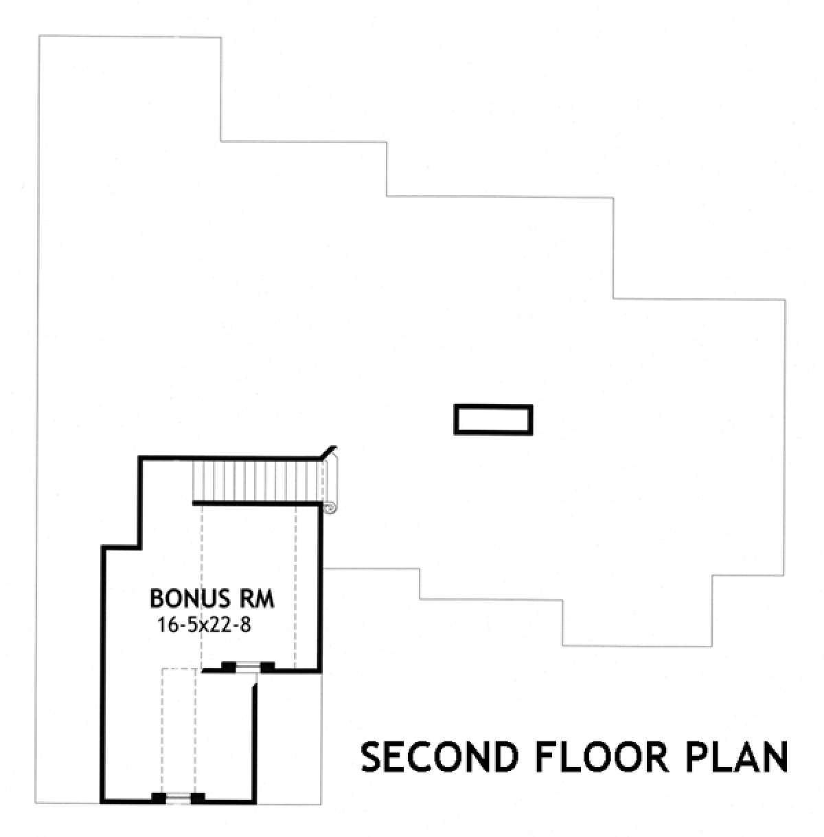 Bonus Room for House Plan #9401-00010