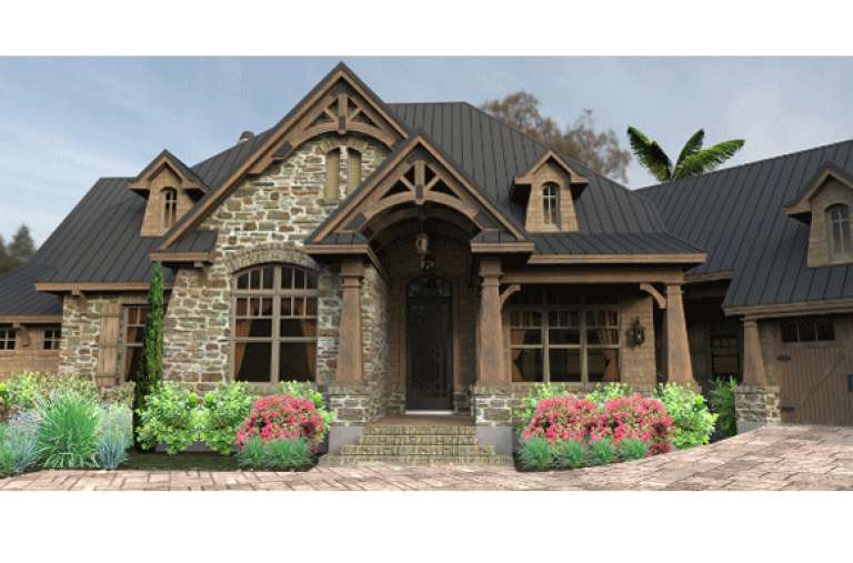 Craftsman House Plan #9401-00011 Elevation Photo