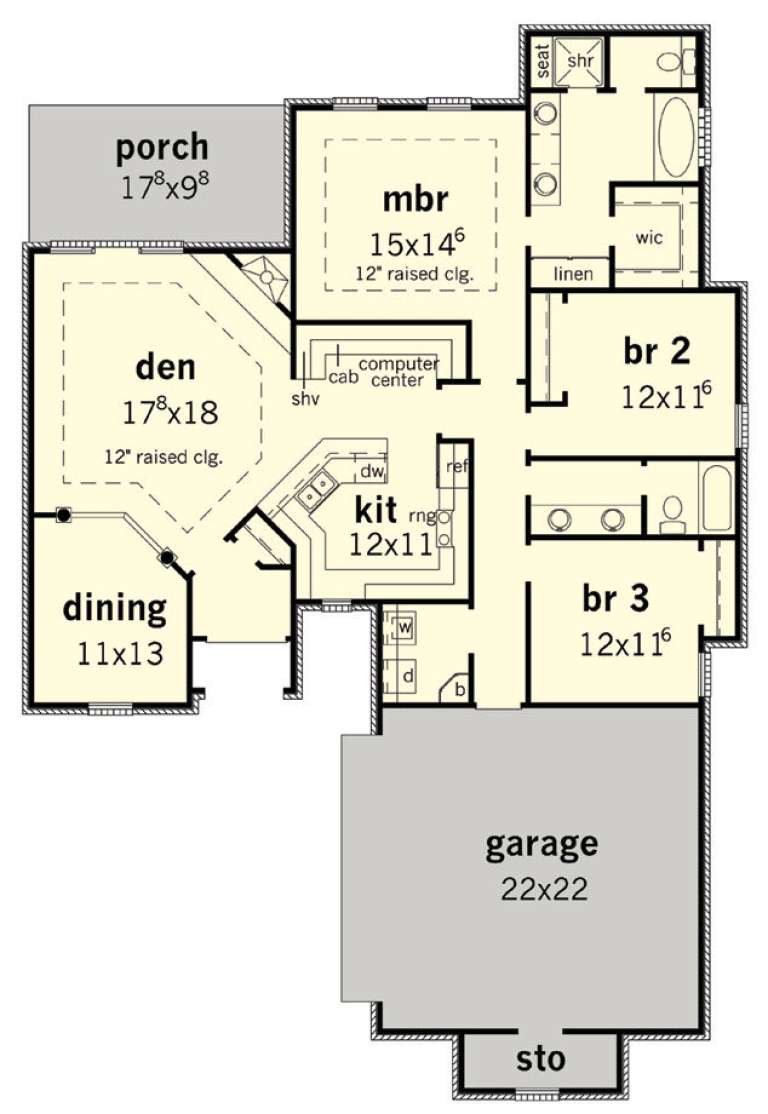 House Plan House Plan #15477 Drawing 1