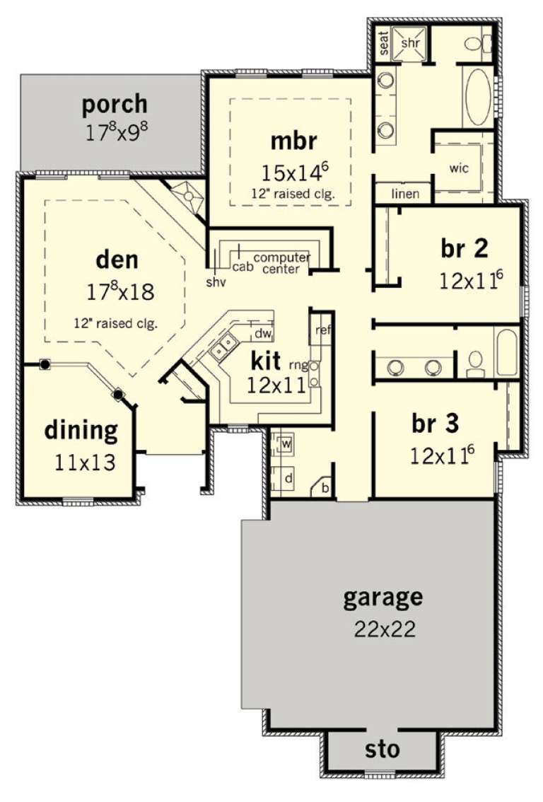 House Plan House Plan #15478 Drawing 1